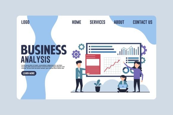 Business Analysis Landing Page Design: A Guide to Scalable Vector Excellence