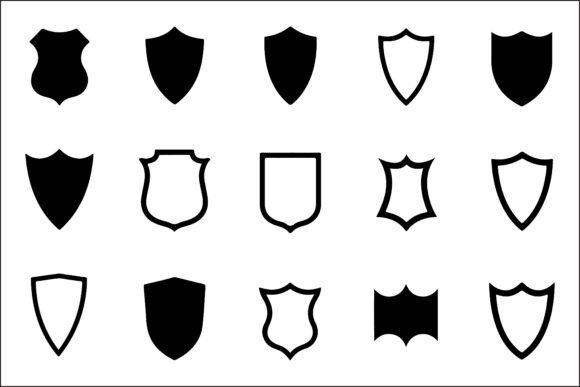 Defining Trust: How the Artistic Shield Logo Vectors Set Shapes Modern Brand Identity