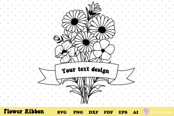 Flower Ribbon Svg.Floral Banner Svg: A Practical Guide to Formats, Uses, and Licensing