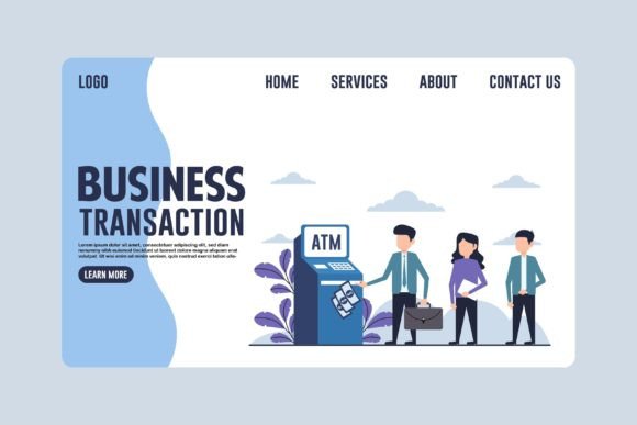 Landing Page Business Transaction Design