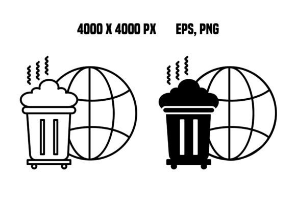 Pollution Icons: Essential Vector Assets for Eco-Design