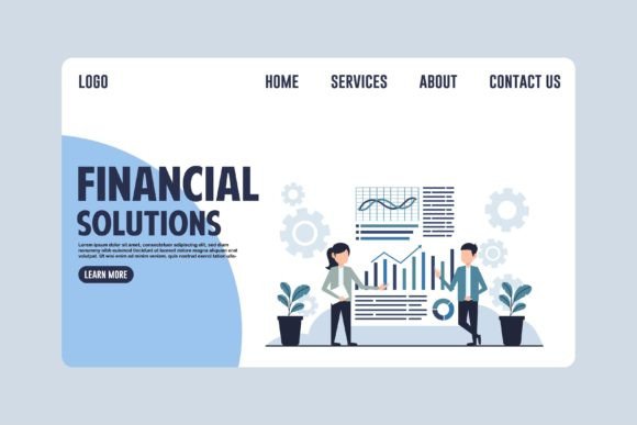 Scalable Landing Page Design for Financial Solutions