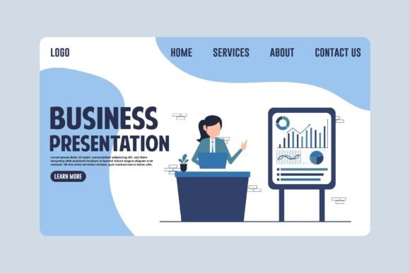 Understanding the Value of a Landing Page Business Presentation Template