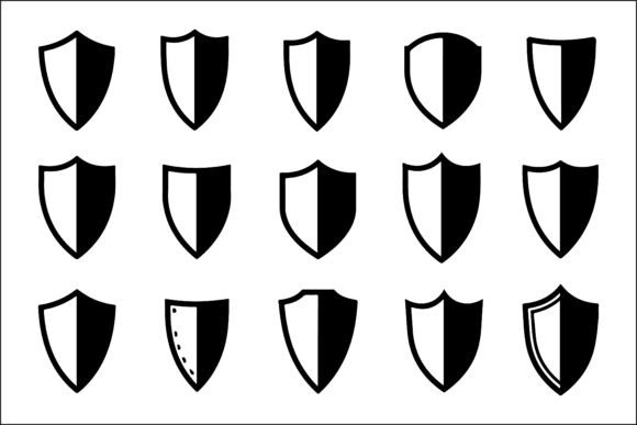 Unlocking Versatility with Shield Logo Stock Vector Art