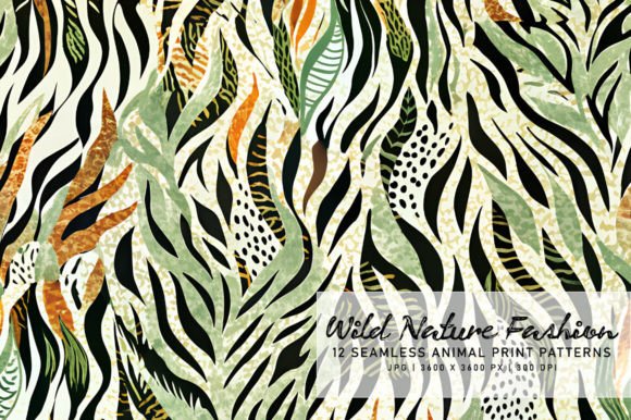 Wild Nature Fashion: Untamed Design Assets